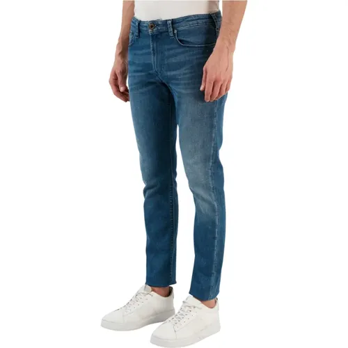 Modern Slim Fit Jeans , male, Sizes: W38 - Emporio Armani - Modalova