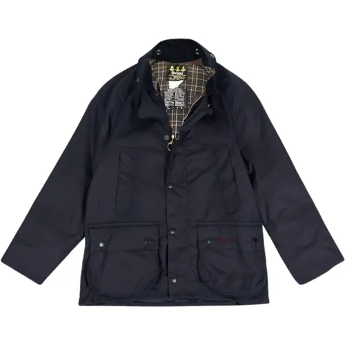 Bedale Children`s Wax Cotton Jacket , male, Sizes: XL, L - Barbour - Modalova