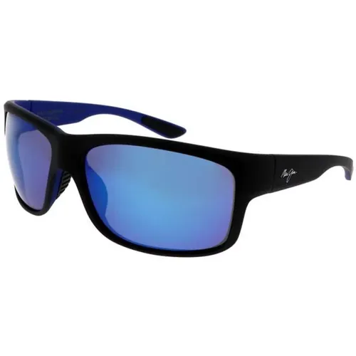 Polarized Sunglasses Southern Cross Blue Mirrored , unisex, Sizes: 63 MM - Maui Jim - Modalova