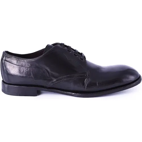 Herren Michelangelo Derby Schuh , Herren, Größe: 43 1/2 EU - Dolce & Gabbana - Modalova