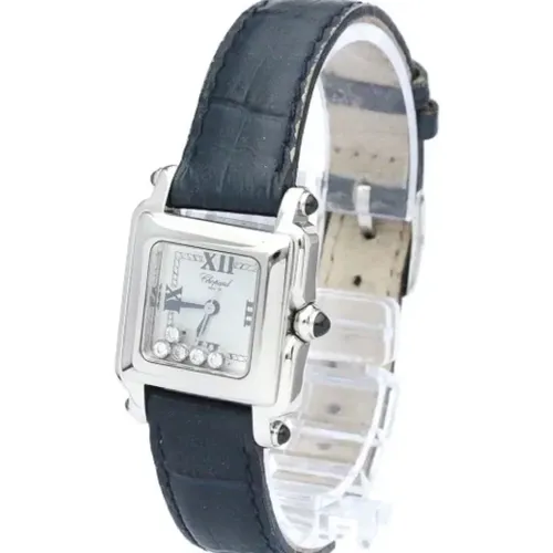 Pre-owned Leather watches , female, Sizes: ONE SIZE - Chopard Pre-owned - Modalova