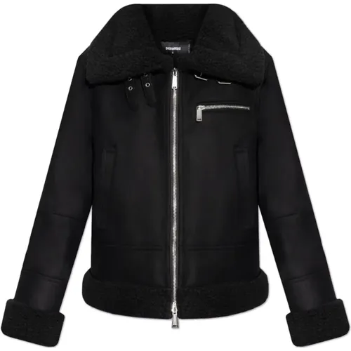 Jacket with collar , female, Sizes: 2XS - Dsquared2 - Modalova