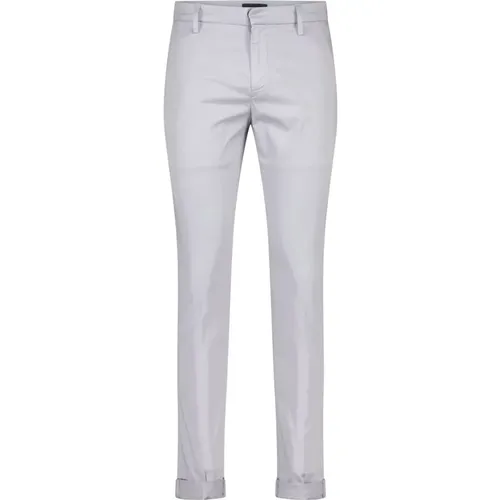 Cotton Chino Pants , male, Sizes: W34, W30, W33, W31, W36, W35, W38 - Dondup - Modalova