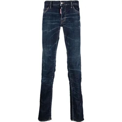 Classic Straight Jeans , male, Sizes: 2XL, 3XL - Dsquared2 - Modalova