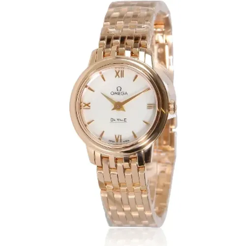 Rose Gold watches , female, Sizes: ONE SIZE - Omega - Modalova