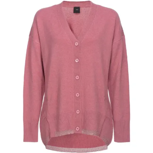 Stilvolle Rosa Pullover , Damen, Größe: XS - pinko - Modalova