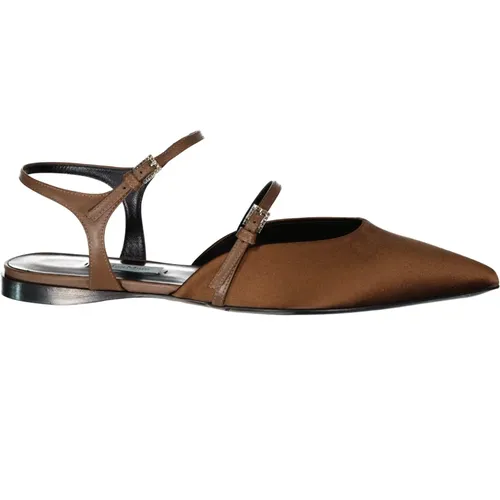 Carmel Silk Sandals - Luxury , female, Sizes: 6 UK - Max Mara - Modalova