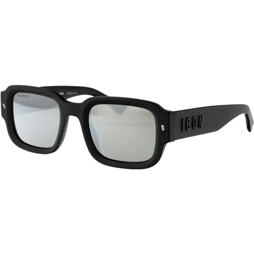 Iconic Sunglasses Model 0009/S , male, Sizes: 50 MM - Dsquared2 - Modalova