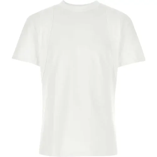 Weiße Baumwoll-T-Shirt , Herren, Größe: XL - alexander mcqueen - Modalova