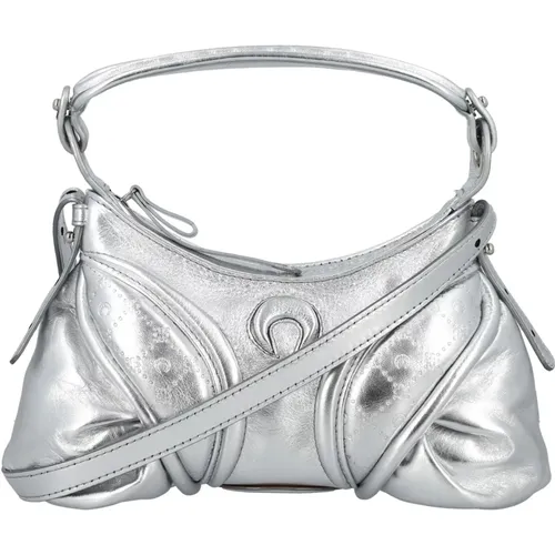 Women's Bags Handbag Silver Ss24 , female, Sizes: ONE SIZE - Marine Serre - Modalova