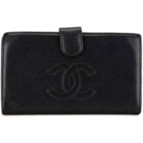 Pre-owned Leather wallets , female, Sizes: ONE SIZE - Chanel Vintage - Modalova