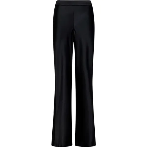 Wide-Leg Pleated Trousers , female, Sizes: M, L - alberta ferretti - Modalova