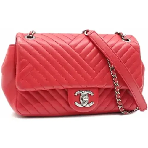 Pre-owned Leather chanel-bags , female, Sizes: ONE SIZE - Chanel Vintage - Modalova