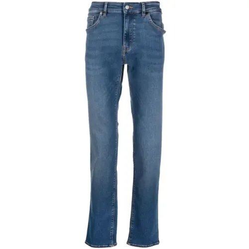 Straight Jeans , male, Sizes: W34, W38 - Hugo Boss - Modalova