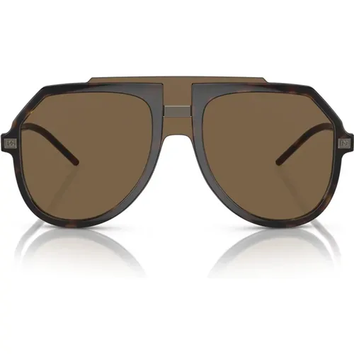 Stylish Pilot Sunglasses Dg6195 , unisex, Sizes: 45 MM - Dolce & Gabbana - Modalova