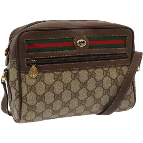 Pre-owned Canvas shoulder-bags , female, Sizes: ONE SIZE - Gucci Vintage - Modalova