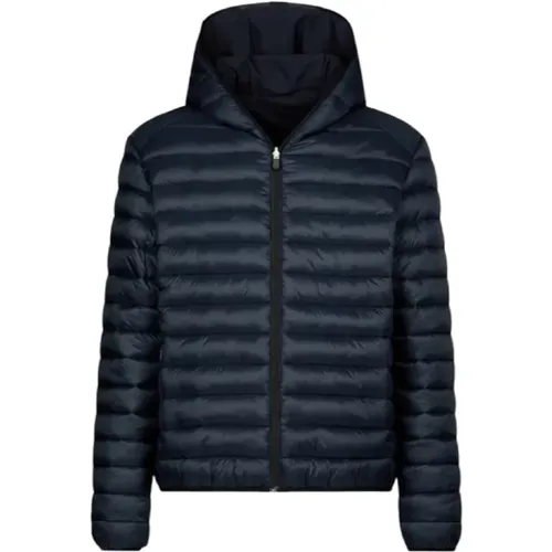 Wendbare Blaue Oberbekleidung Jacke , Herren, Größe: 2XL - Save The Duck - Modalova