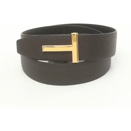 Pre-owned Leather belts , female, Sizes: ONE SIZE - Tom Ford Pre-owned - Modalova