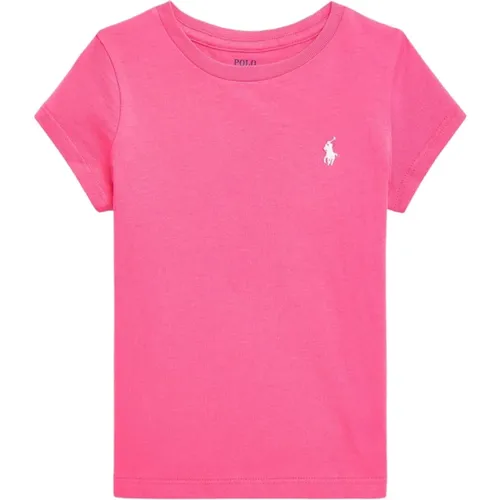 Stilvolles Rosa Pferde T-Shirt für Mädchen - Ralph Lauren - Modalova