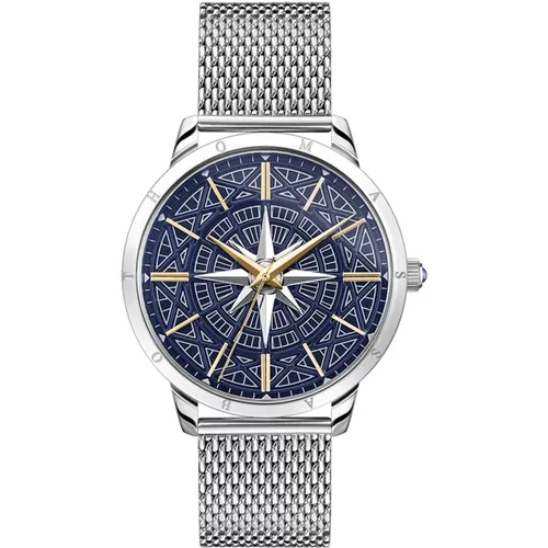 Blue Steel Quartz Watch, 5Atm , male, Sizes: ONE SIZE - Thomas Sabo - Modalova