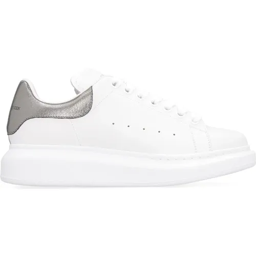 Larry leather sneakers , female, Sizes: 7 UK, 5 1/2 UK, 6 UK, 3 UK - alexander mcqueen - Modalova