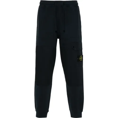 Blaue Casual Hose , Herren, Größe: S - Stone Island - Modalova