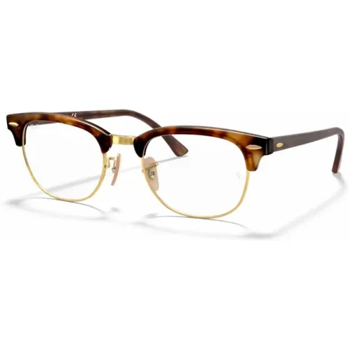 Clubmaster Rectangular Glasses , unisex, Sizes: 51 MM - Ray-Ban - Modalova