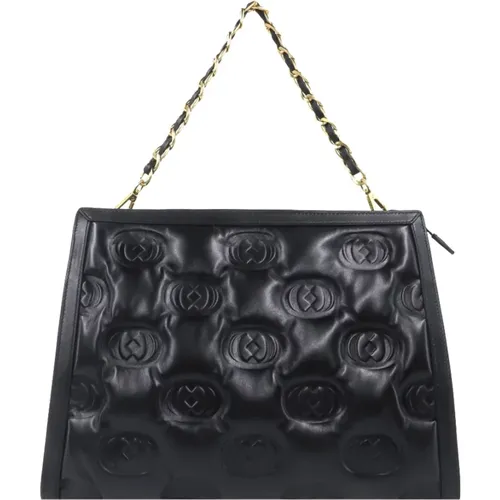 Schwarze Shopper Tasche mit Reißverschluss , Damen, Größe: ONE Size - La Carrie - Modalova