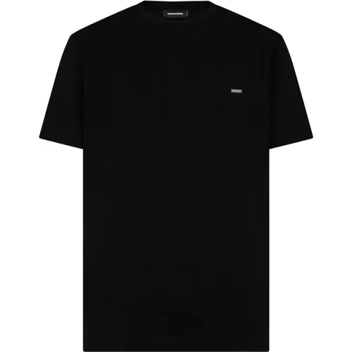 Cool Fit Clic T-Shirt in Schwarz , Herren, Größe: XL - Dsquared2 - Modalova