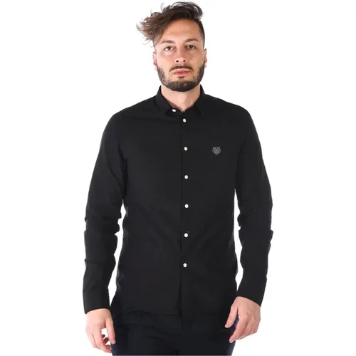 Casual Baumwollhemd für Männer , Herren, Größe: 2XL - Kenzo - Modalova