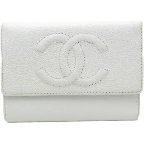 Pre-owned Leather wallets , female, Sizes: ONE SIZE - Chanel Vintage - Modalova