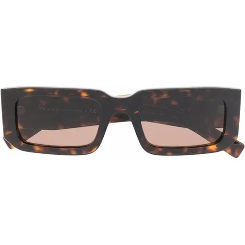 PR 06Ys 2Au8C1 Sonnenbrille , Herren, Größe: 53 MM - Prada - Modalova