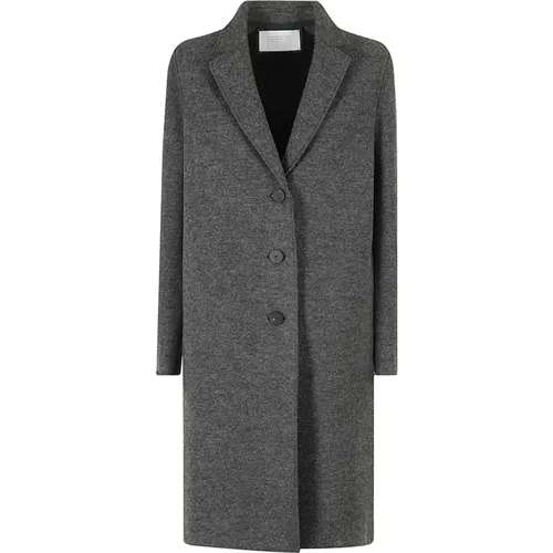 Classic Wool Overcoat for Men , female, Sizes: M - Harris Wharf London - Modalova