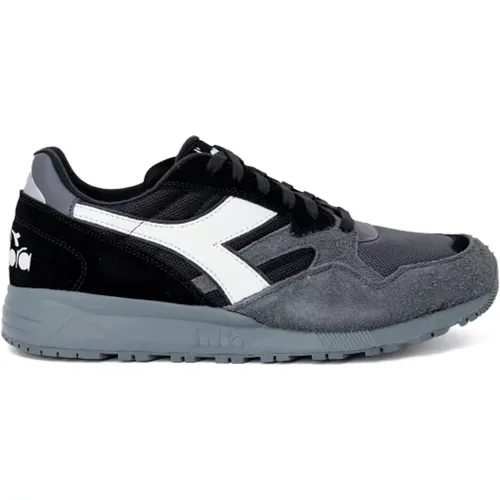 Schwarze Herren Sneakers , Herren, Größe: 47 EU - Diadora - Modalova