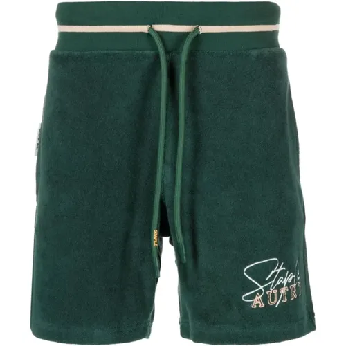 Embroidered Track Shorts , male, Sizes: XS, XL, M - Autry - Modalova