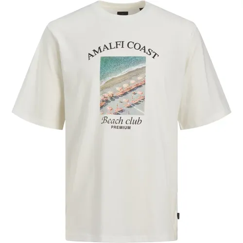 Ocean Club Foto Print T-Shirt - jack & jones - Modalova