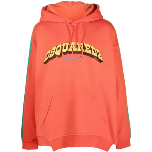 Hoodie , male, Sizes: S, M - Dsquared2 - Modalova