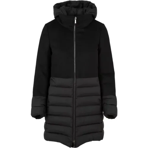 Hooded Coat with Removable Collar , female, Sizes: 2XS, S - Moorer - Modalova