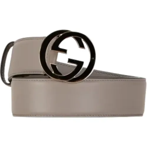 Pre-owned Leather belts , male, Sizes: ONE SIZE - Gucci Vintage - Modalova