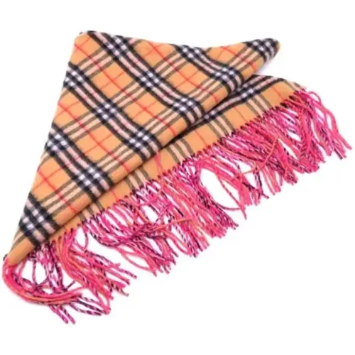 Pre-owned Cashmere scarves , female, Sizes: ONE SIZE - Burberry Vintage - Modalova