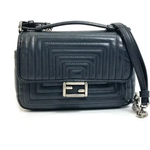 Pre-owned Leather fendi-bags , female, Sizes: ONE SIZE - Fendi Vintage - Modalova