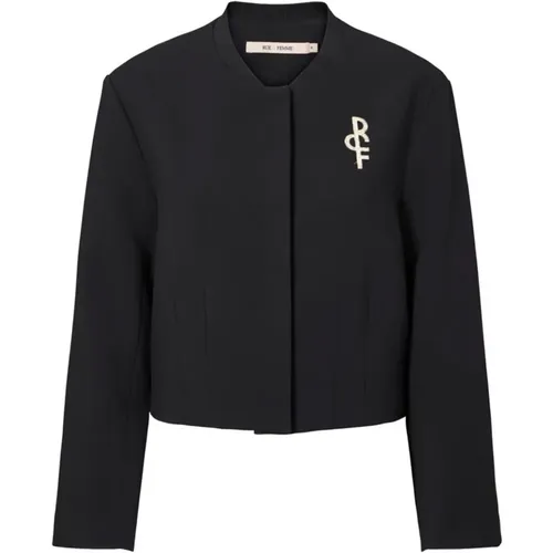 Amarella Blazer Schwarz , Damen, Größe: S - RUE de FEMME - Modalova