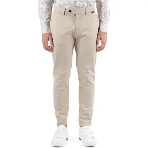 Stretch cotton slim fit trousers , male, Sizes: M, S, L, XL, XS - Antony Morato - Modalova