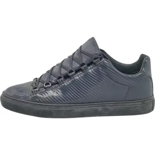 Pre-owned Leather sneakers , male, Sizes: 10 UK - Balenciaga Vintage - Modalova