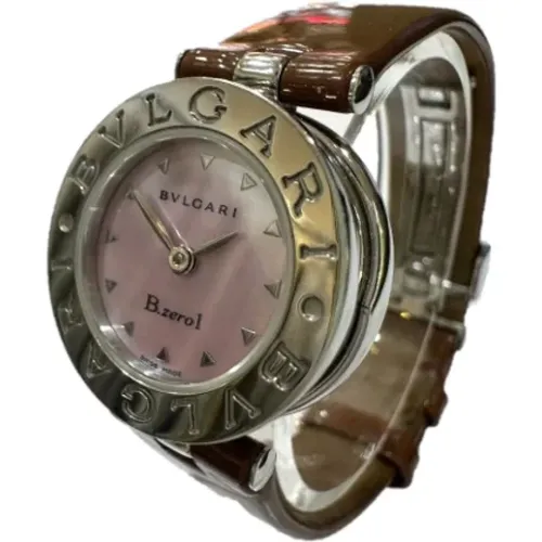 Pre-owned Stainless Steel watches , female, Sizes: ONE SIZE - Bvlgari Vintage - Modalova