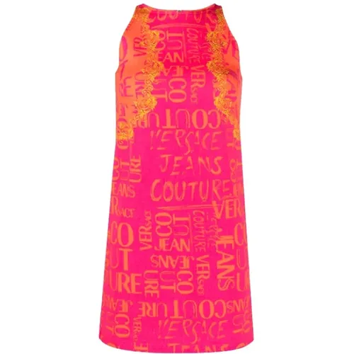 Stylish Summer Dress , female, Sizes: M, S - Versace Jeans Couture - Modalova