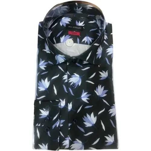 Casual Floral Print Shirt , male, Sizes: M, 2XL, L - ROY Robson - Modalova