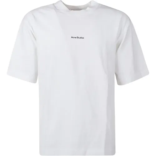 Classic Crewneck T-shirt , male, Sizes: 2XL - Acne Studios - Modalova