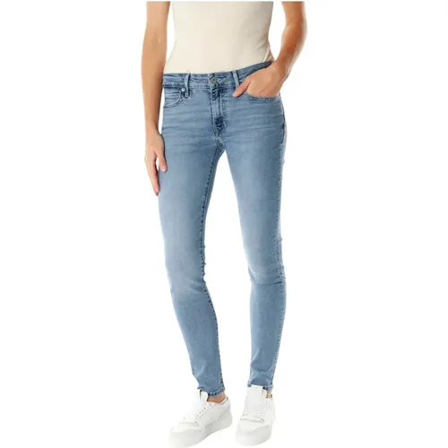 Levi's, 711 Skinny Fit Midwaist Jeans , Damen, Größe: W28 L34 - Levis - Modalova