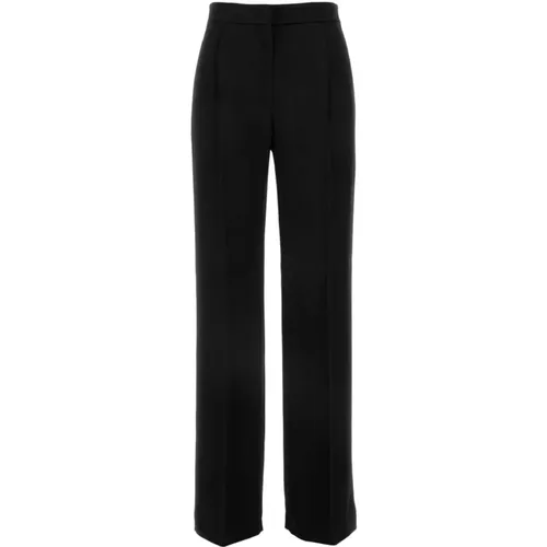 Satin Palazzo Pant in , female, Sizes: S, XS, 2XS - alberta ferretti - Modalova